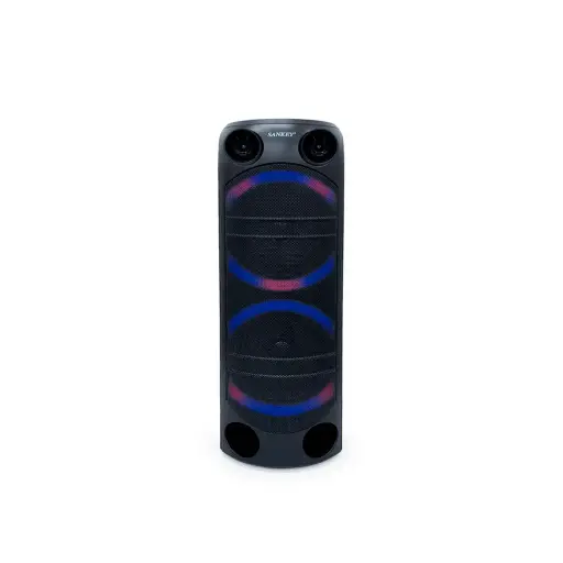 Corneta recargable 6.5" 50W karaoke con control Sankey