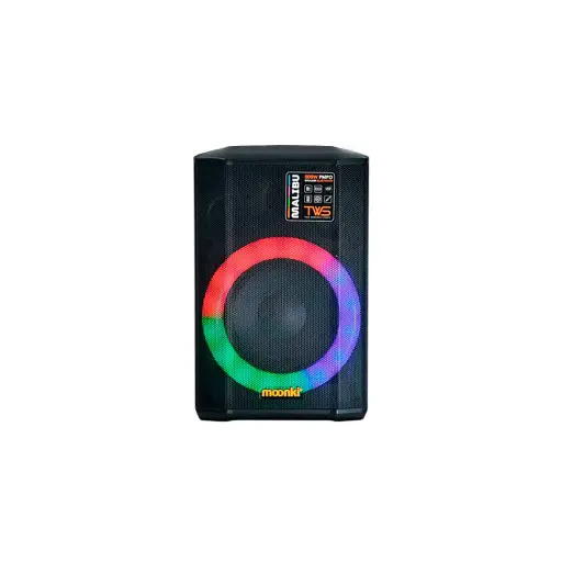 Corneta Portatil 18W Malibu naranja Moonki