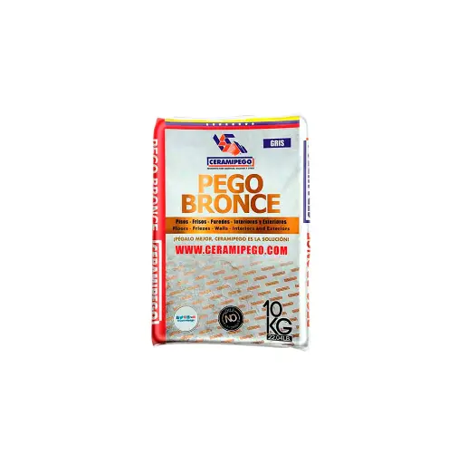 Pego Blanco Bronce de 10 Kg Ceramipego