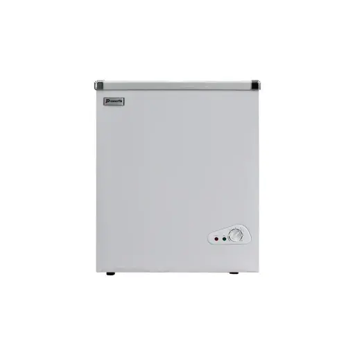 Congelador exhibidor horizontal puerta corrediza blanco 100 litros Powerfik