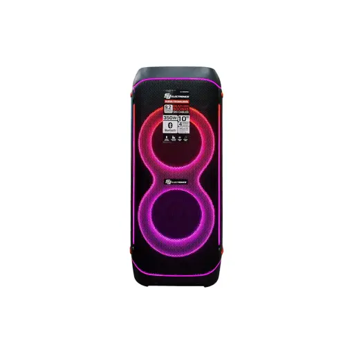 Corneta recargable 10" RMS 350W Sj Electronics