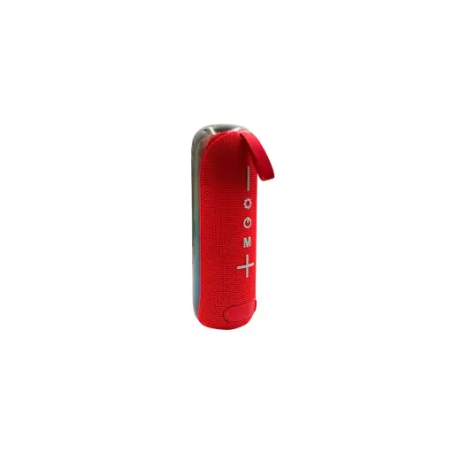 Corneta portatil TWS luces LED Bluetooth rojo Sankey