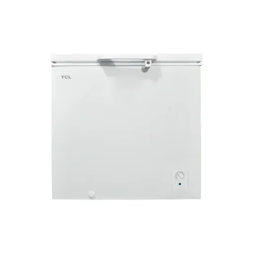Congelador hrztl 200 litros blanco int/blanco TCL