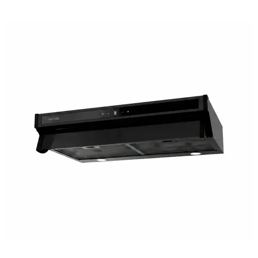 Campana Lite Touch 90 cm negra Vetrux