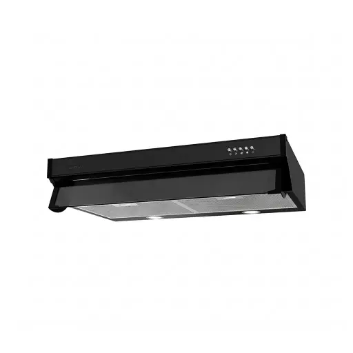 Campana Lite 90 cm negra Vetrux