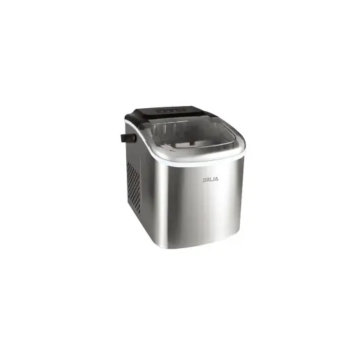 Fabricador de hielo 12kg-24 horas acero Drija