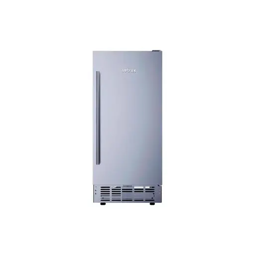 Fabricador de hielo 36kg - 24h acero Vetrux
