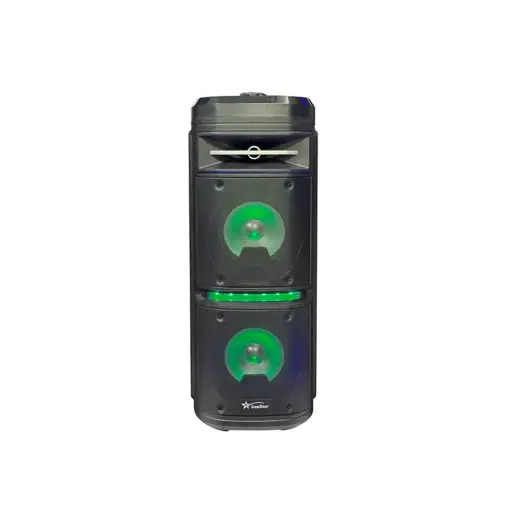 Corneta recargable 6.5" 30W con microfono Geostar