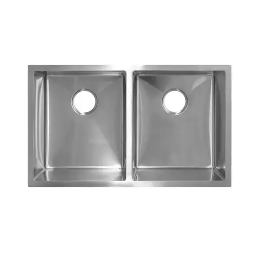 Fregadero bajo tope dos tina 813x483x254 acero inoxidable Faguax