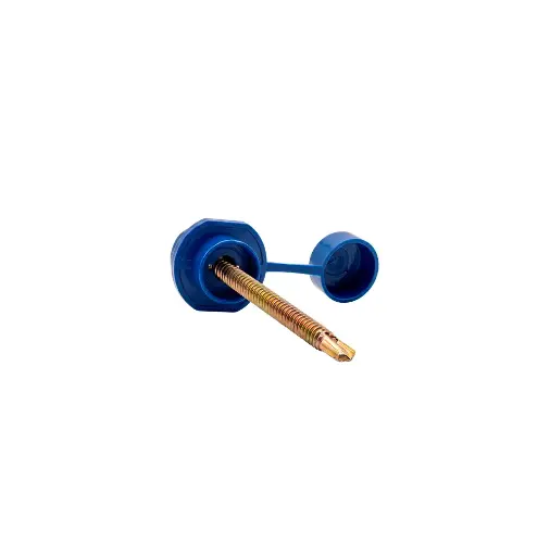 Juego de capuchon y tornillo para laminas de techo ASA/UPVC Mil Tejas Amanecers